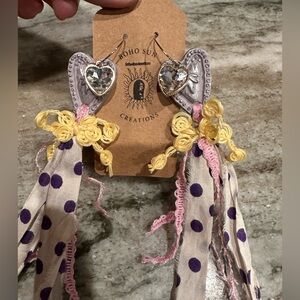 Joyful heart earrings